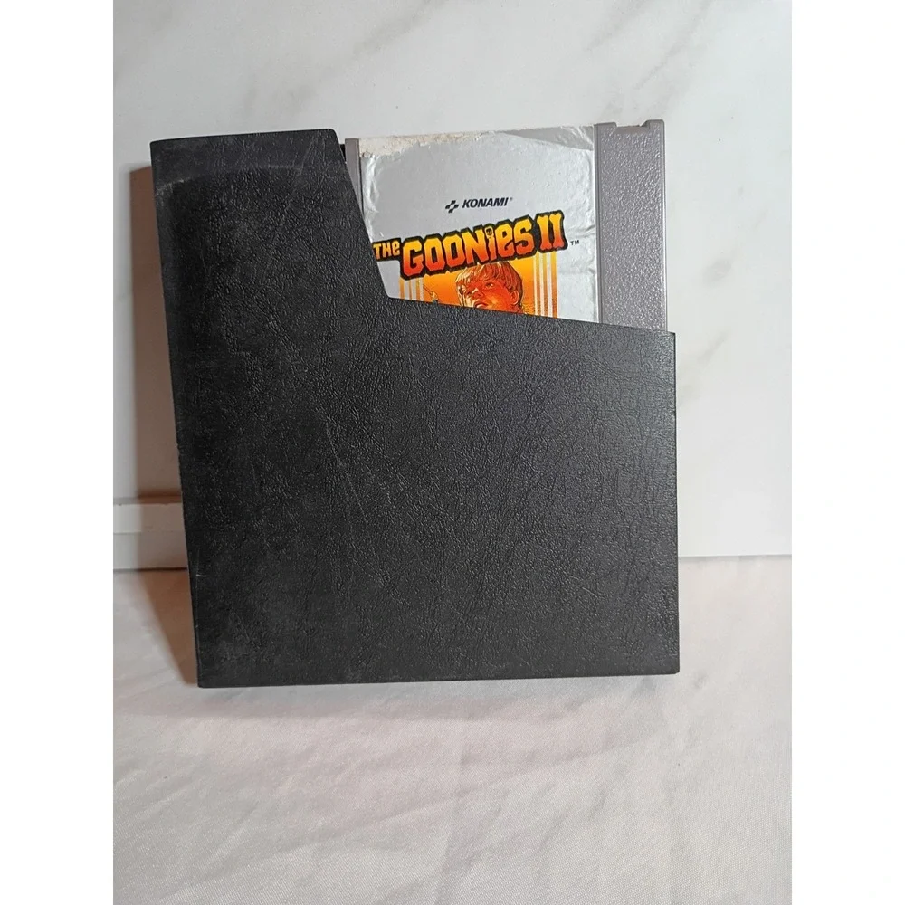 The Goonies II Nintendo NES Konami 1987 Vintage Video Game Cartridge With Sleeve